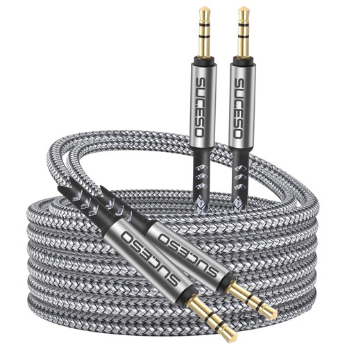 Aux kabel 5mm klinke - 3,5mm, stereo