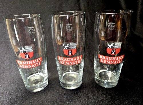 Brauhaus kemnath bierglas - 3x,