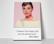 Audrey Hepburn Quote Poster or