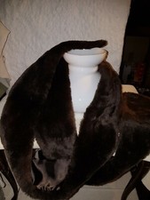 Webpelz Schal braun 210cm