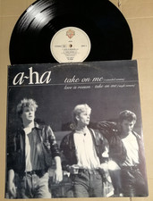 A-HA - TAKE ON ME (EXTENDED VERSION) / LOVE IS REASON - 12"-MAXI SINGLE  1985