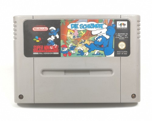 Die schlümpfe snes super - die,