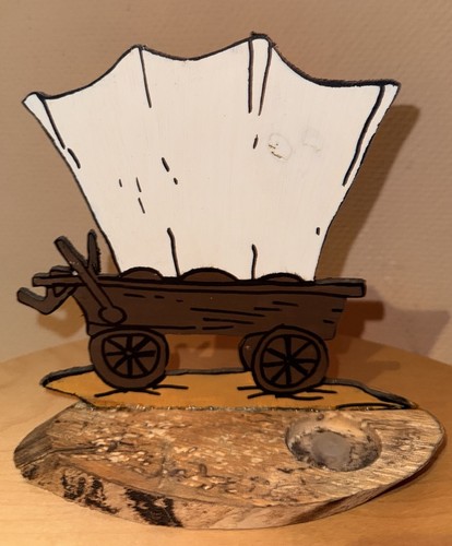 Handgefertigt deko wagen mit - deko,
