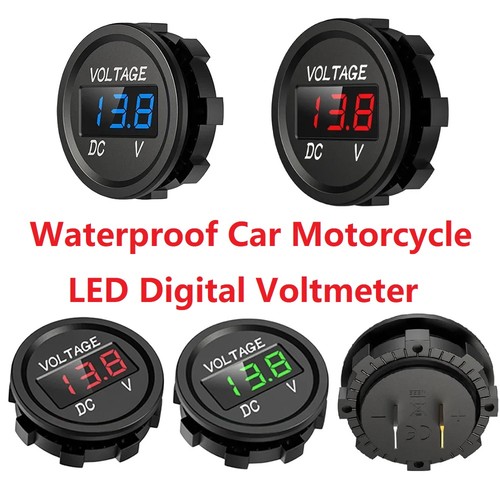 Wasserdichtes auto voltmeter - wasserdichtes,