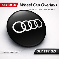 Audi Radnabenkappen Aufkleber