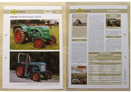 Kramer traktor schlepper - schlepper, 22