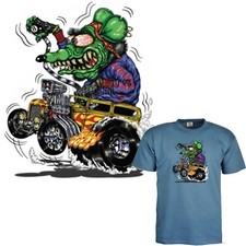 T-Shirt Auto Hot Rod Comic