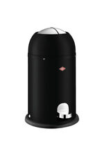 WESCO Tretabfalleimer 180312-73 KICKMASTER JUNIOR in Schwarz matt mit 12 Lite...