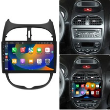 CarPlay 9" Für PEUGEOT 206 206CC 206SW 2000-2008 Android 13.0 Autoradio 1G+32GB