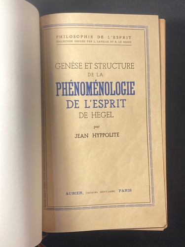 Hyppolyt genesis und - j.hyppolyt;genesis,