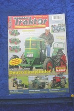 Oldtimer Traktor 11-12/11 Deutz Einzylinder Eicher ED 13 Case IH 1455 XL Fiat DT