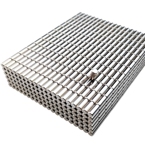 Neodym ø4x8mm stab klein - Ø4x8mm,