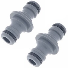 2x Gartenschlauch Verbinder