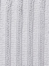 Badteppich weiß 50x80cm Heine halbrund Badematte Badgarnitur (7) P872