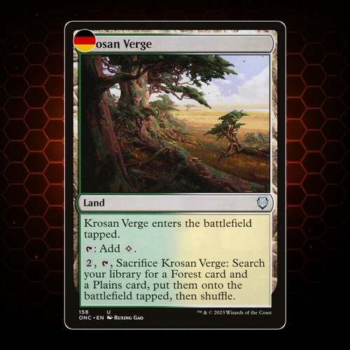 Mtg krosan verge - mtg, verge/krosas