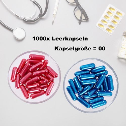 1000 stück leerkapseln - |,