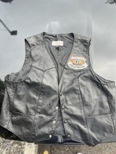 biker weste kutte leder original Jack Daniels