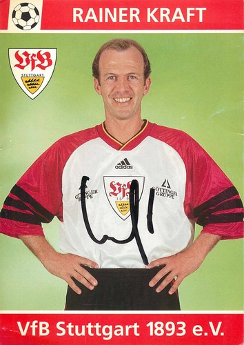 Autogramm rainer kraft - autogramm,