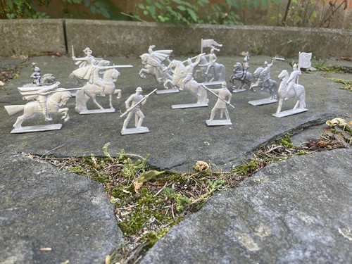 Blei zinnsoldaten mittelalter - blei/zinnsoldaten,