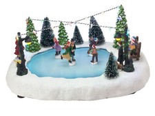 LED Weihnacht Szene - Eisbahn
