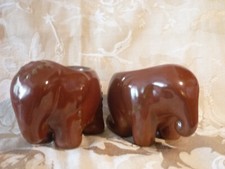 Partylite Teelichthalter Set Elefanten - Paar Afrika Savanne NEUWERTIG