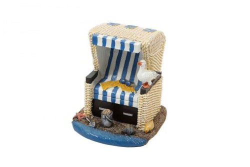 Deko miniatur strandkorb - deko-miniatur,