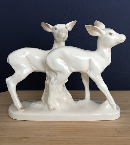 Cortendorf porzellanfigur rehe - porzellanfigur,