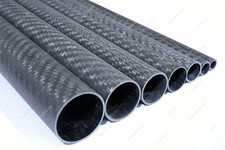 1m Carbon Rohr Matt CFK/GFK