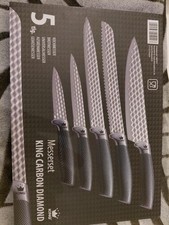 Messerset 5-teilig, Edelstahl