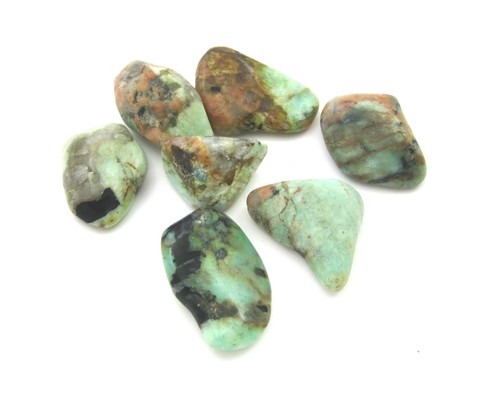 Trommelsteine feldspat bunt - trommelsteine,