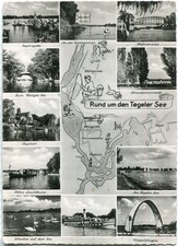 Foto-AK BERLIN TEGEL Rund um