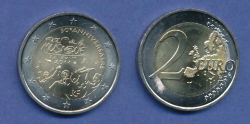 Frankreich euro sondermünze - frankreich, 2-euro