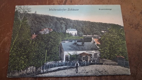 Woltersdorfer schleuse - ak,