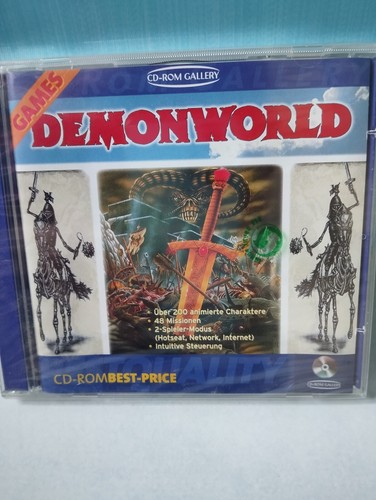 Demonworld rom retro - pc, cd-rom,