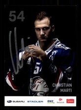 Christian Marti Autogrammkarte ZSC Lions Original Signiert Eishockey + A 167644