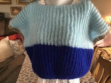 Hand strick kasten weste - hand-strick-kasten-weste, aus
