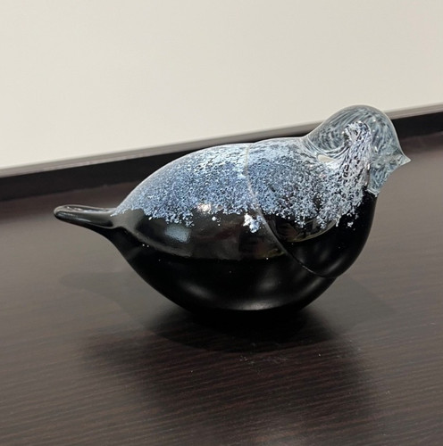 Finnischer glasvogel handmade - glasvogel,