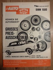 Das Auto,Motor und Sport,Heft