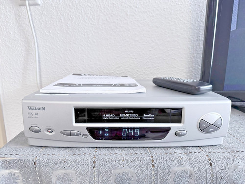 Vhs vcr watson vr3770 - vhs,