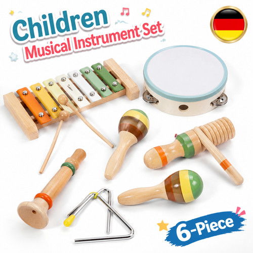 Musikinstrumente spielzeugset - musikinstrumente,