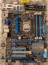 ASUS P8Z77-V Le Motherboard Kombo Intel i5-3570K CPU 16GB RAM Gebraucht