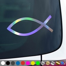 Ichthys Aufkleber Jesus Fisch