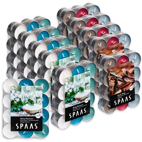 240 stk spaas duftteelichter - spaas,