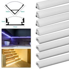 10x 1m LED Aluminium Profil