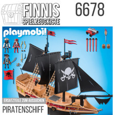 Playmobil 6678 Piratenschiff Pirates Fluch Karibik Schiff Boot Ersatzteile