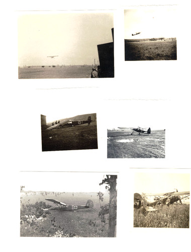 Konvolut fotos fieseler storch - fieseler,