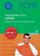 PONS Verbtabellen Plus Latein: Alle Verbformen und ... | Buch | Zustand sehr gut