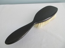 Antike ebenholz haarbürste - antike,