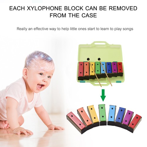 Töniges xylophon buntes - xylophon,