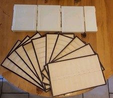 Präparatemappen 10 Stück + 4